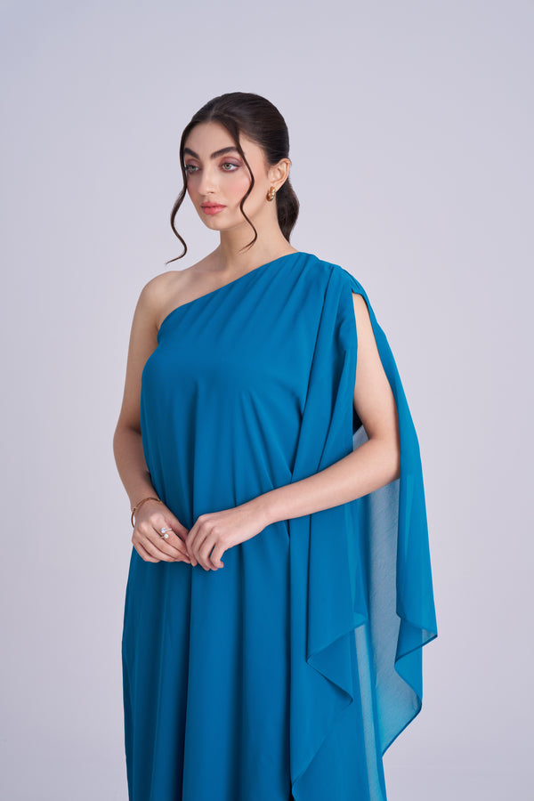 Women's Poncho Style vacation dress
