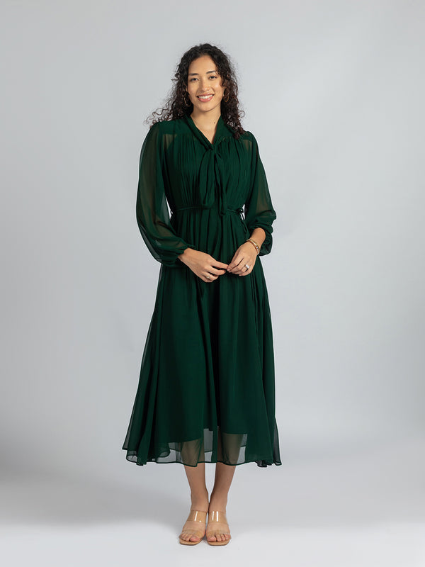 Bow & Flare Dress
