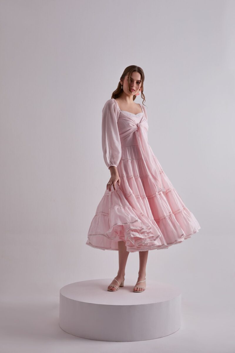 Pink Paradise Cotton Dress