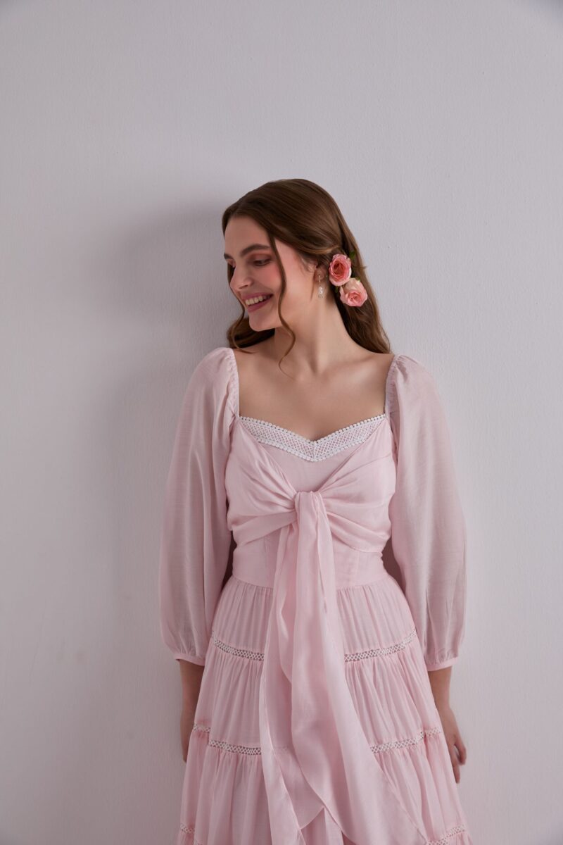 Pink Paradise Cotton Dress