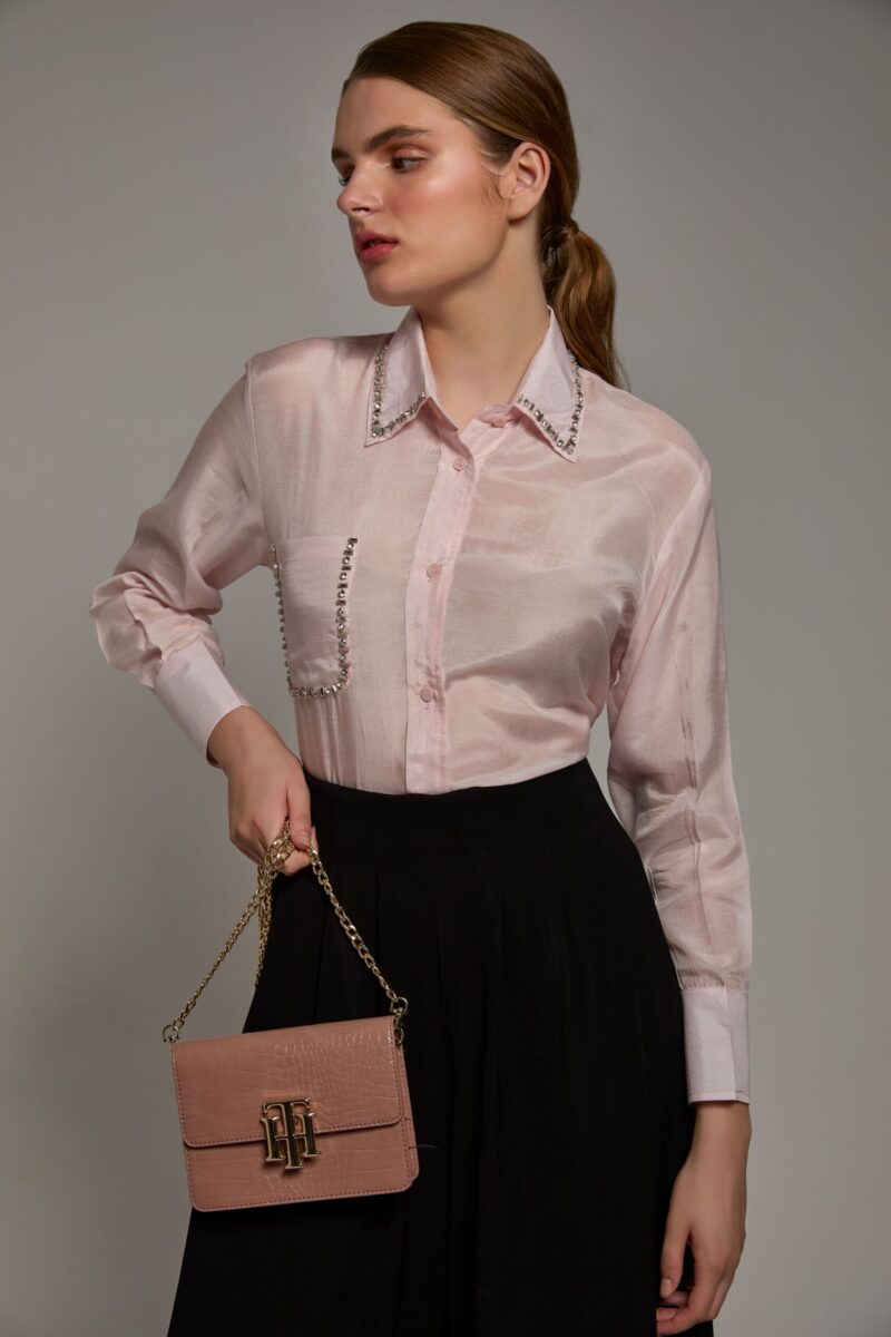 Rosy Radiance Cotton shirt