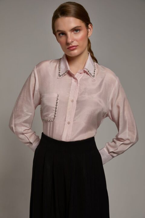 Rosy Radiance Cotton shirt