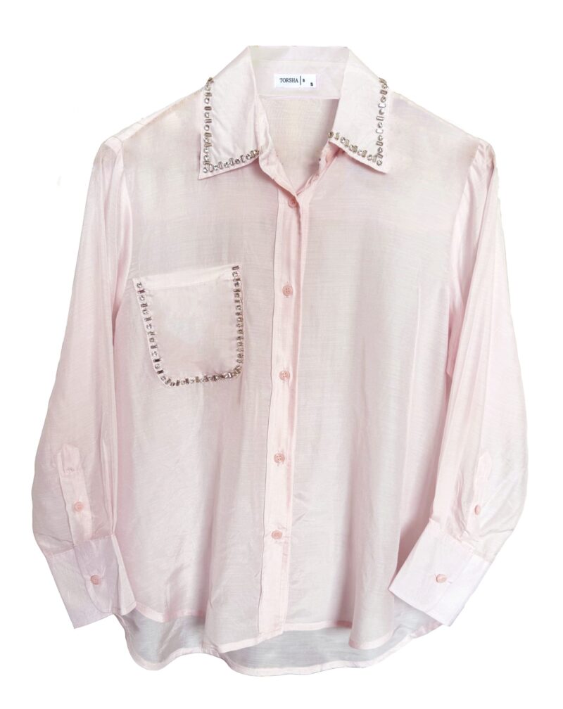 Rosy Radiance Cotton shirt