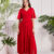 Red Alert Midi Dress