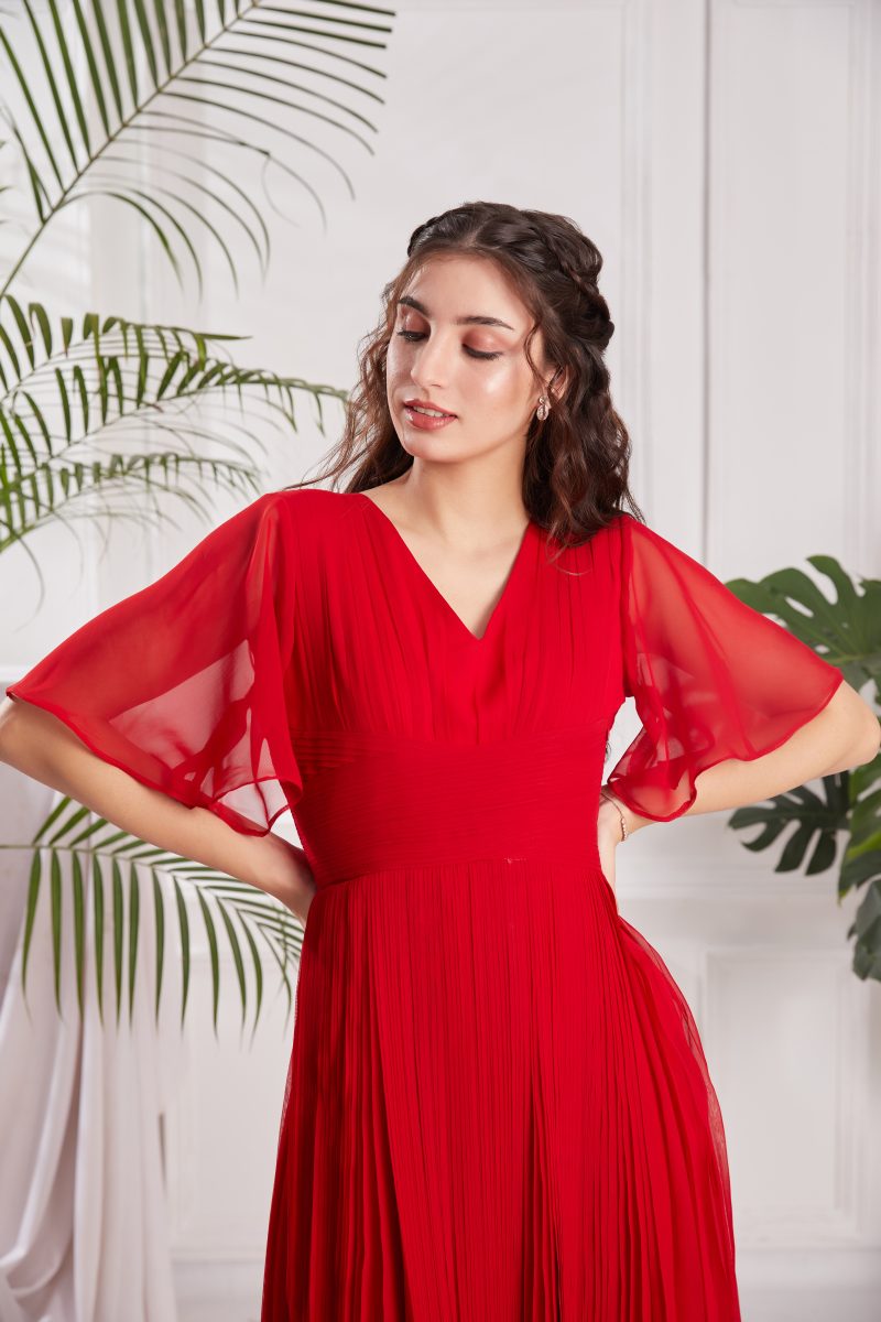 Red Alert Midi Dresses