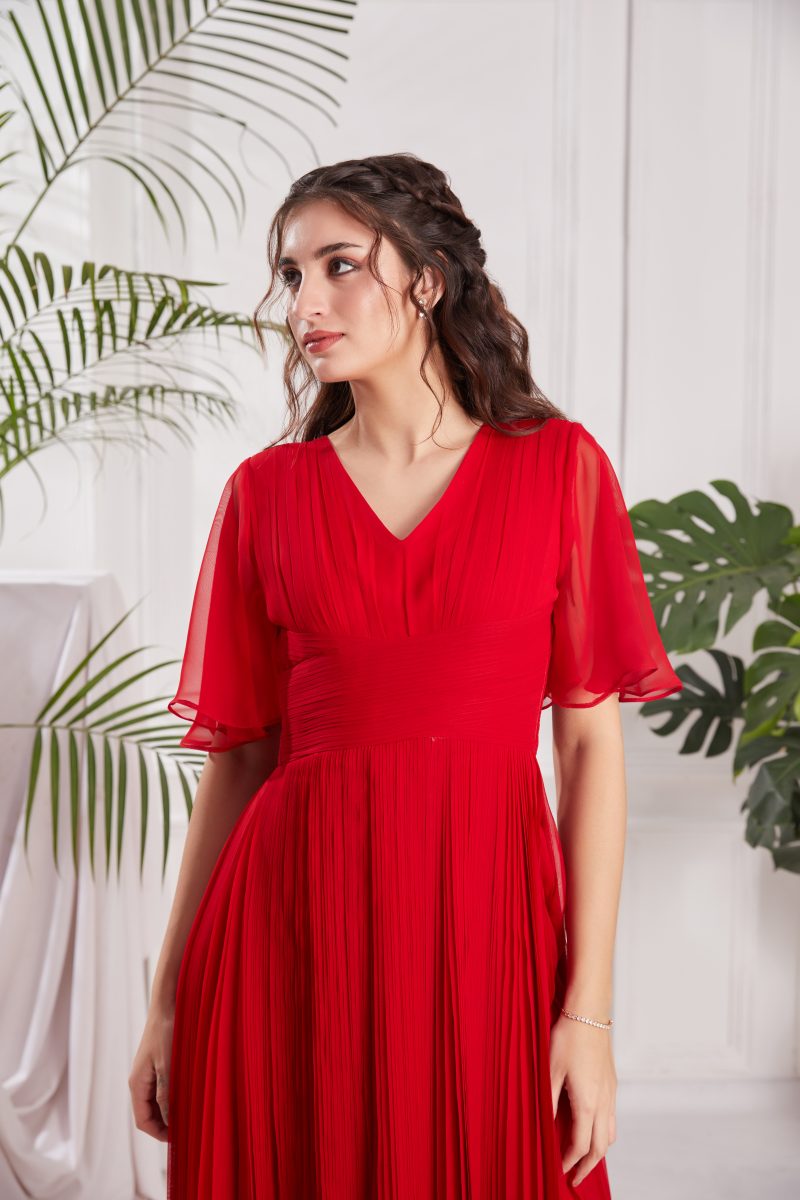 Red Alert Midi Dresses