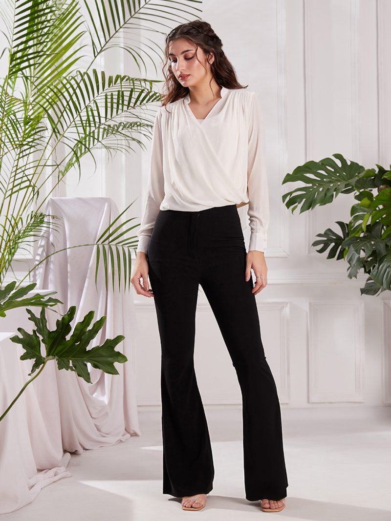 Sculpted Flare Pants