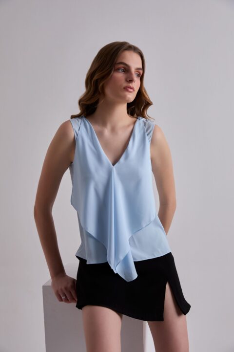 Ocean breeze Georgette Top