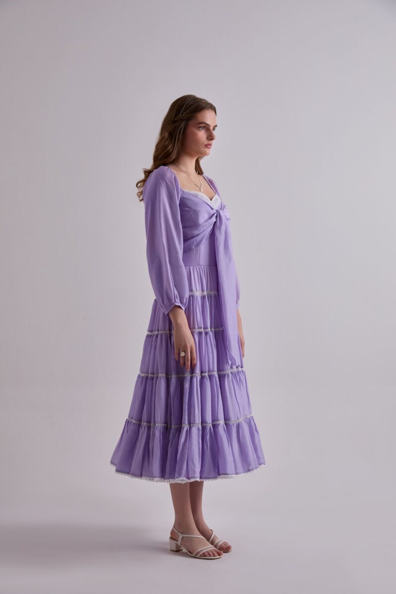 Lavender Dream Cotton Dress