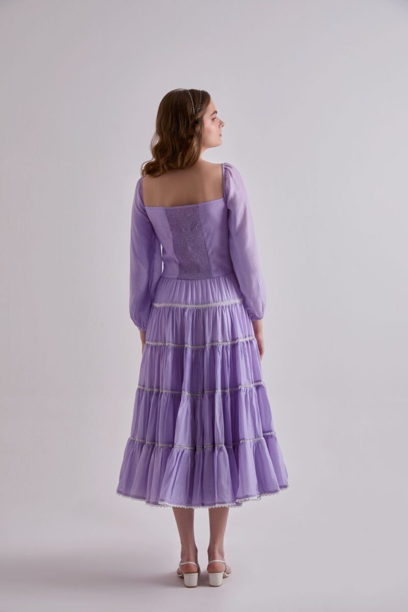 Lavender Dream Cotton Dress